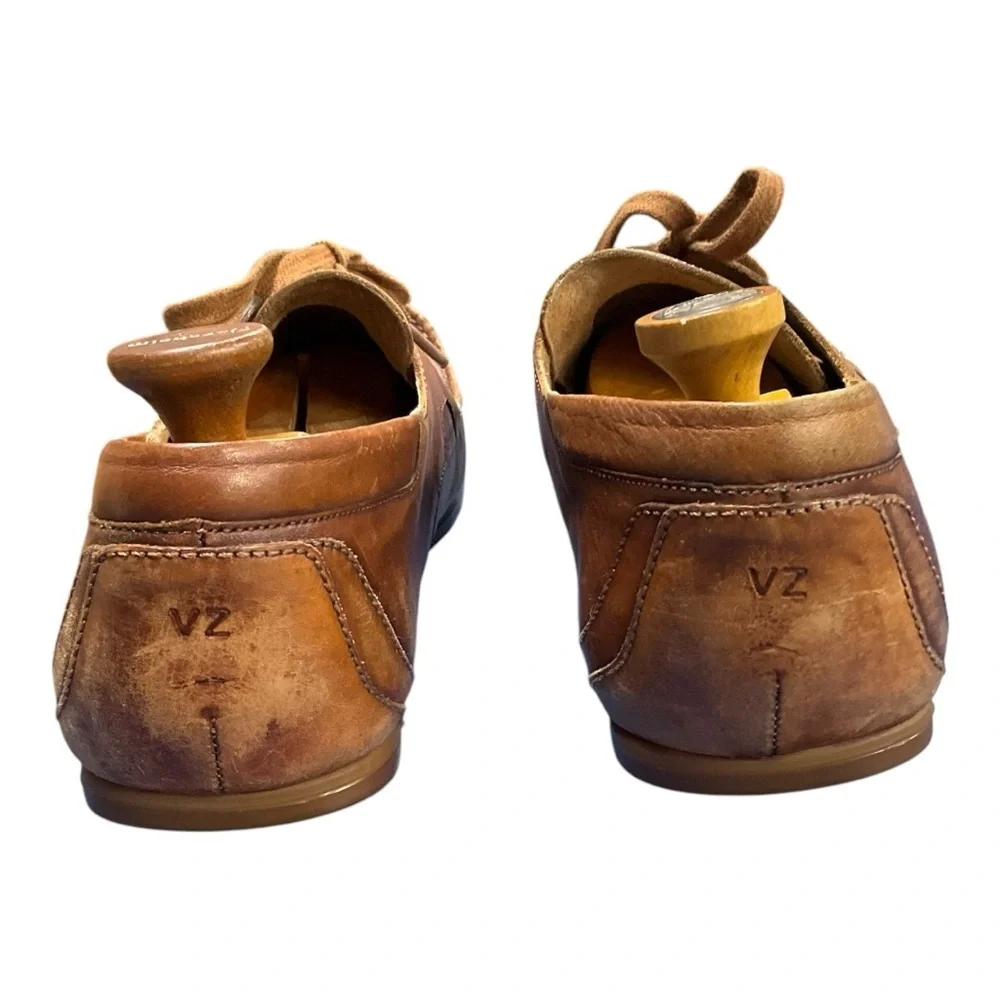 ⚓ VELEZ MESTA Men’s Leather Boat Shoes | Size 11M | Luxe‎ Handcrafted Style